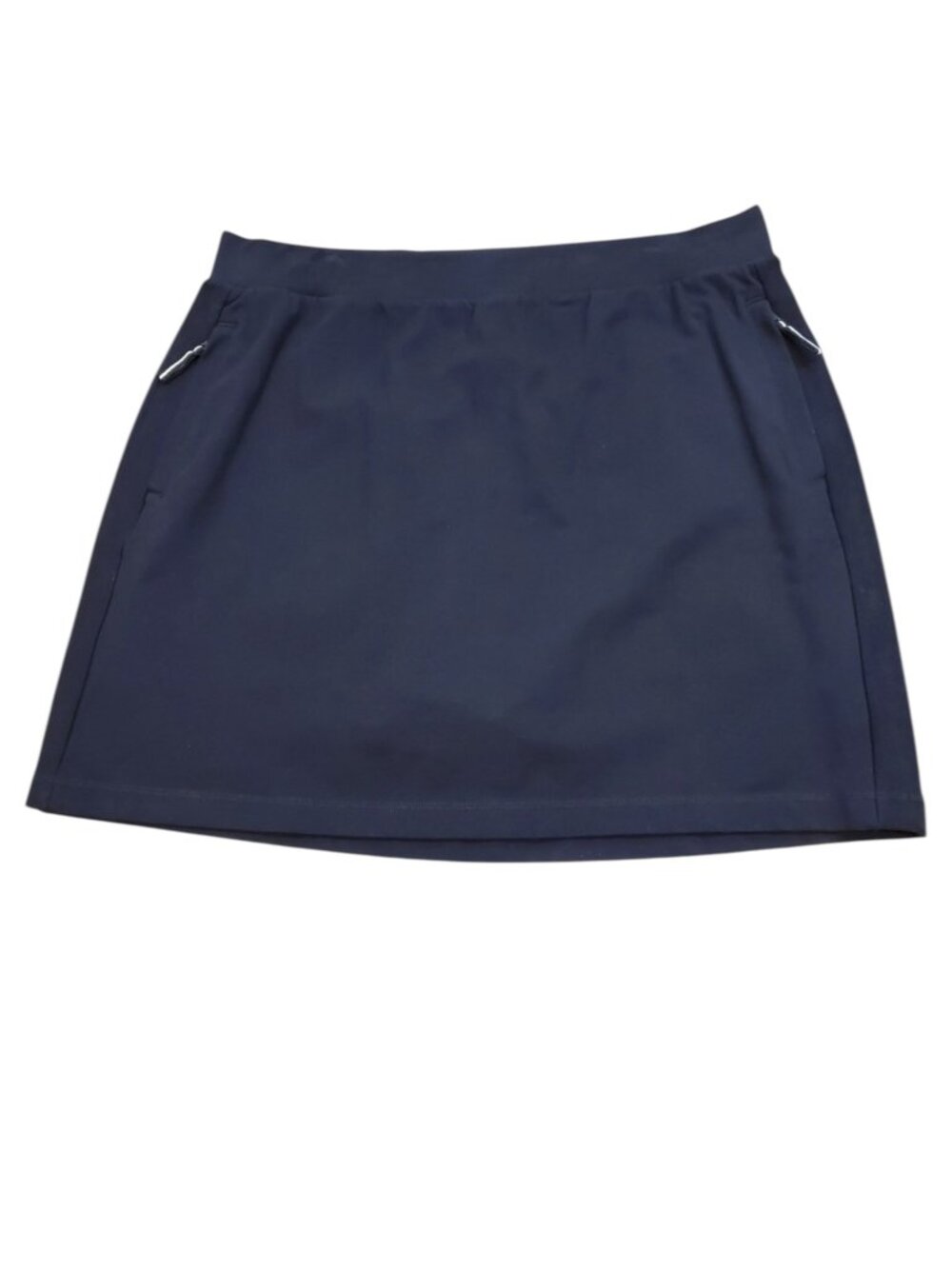 NEW T by Talbots SZ 1X Womens Black Mini Skort Skirt Shorts Active Golf Athletic